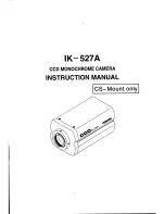 Предварительный просмотр 1 страницы Toshiba IK-527A Instruction Manual