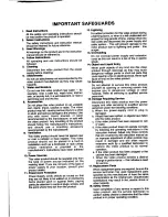 Предварительный просмотр 2 страницы Toshiba IK-527A Instruction Manual