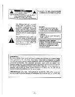 Предварительный просмотр 3 страницы Toshiba IK-540A Instruction Manual