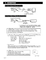 Предварительный просмотр 8 страницы Toshiba IK-542XD Instruction Manual