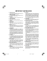 Предварительный просмотр 2 страницы Toshiba IK-6200A Instruction Manual