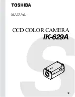 Предварительный просмотр 1 страницы Toshiba IK-629A Instruction Manual