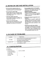 Предварительный просмотр 9 страницы Toshiba IK-643A Instruction Manual