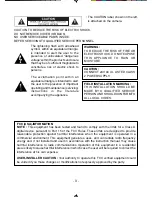 Предварительный просмотр 3 страницы Toshiba IK-6550A - Analog Camera, 540 TV Lines Instruction Manual