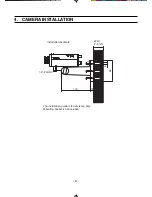 Предварительный просмотр 6 страницы Toshiba IK-6550A - Analog Camera, 540 TV Lines Instruction Manual