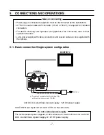 Предварительный просмотр 7 страницы Toshiba IK-6550A - Analog Camera, 540 TV Lines Instruction Manual