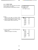 Предварительный просмотр 20 страницы Toshiba IK-6550A - Analog Camera, 540 TV Lines Instruction Manual