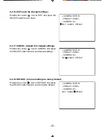 Предварительный просмотр 25 страницы Toshiba IK-6550A - Analog Camera, 540 TV Lines Instruction Manual