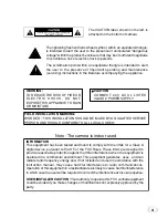 Предварительный просмотр 3 страницы Toshiba IK-65WDA Instruction Manual