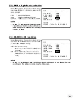 Предварительный просмотр 21 страницы Toshiba IK-65WDA Instruction Manual