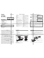 Предварительный просмотр 1 страницы Toshiba IK-7100A Instruction Manual