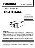 Toshiba IK-CU44A Instruction Manual preview