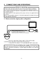 Предварительный просмотр 6 страницы Toshiba IK-DF01A Instruction Manual