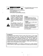 Предварительный просмотр 3 страницы Toshiba IK-DP20A Instruction Manual