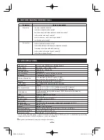 Preview for 26 page of Toshiba IK-HR1D Instruction Manual