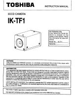 Toshiba IK - TF1 Instruction Manual предпросмотр