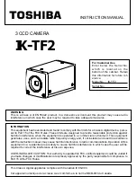 Предварительный просмотр 1 страницы Toshiba IK-TF2 Instruction Manual