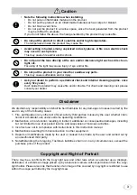 Предварительный просмотр 3 страницы Toshiba IK-TF5 Instruction Manual