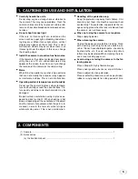 Предварительный просмотр 5 страницы Toshiba IK-TF5C Instruction Manual