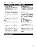 Предварительный просмотр 5 страницы Toshiba IK-TF9C Instruction Manual