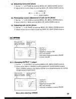 Предварительный просмотр 25 страницы Toshiba IK-TU40A Instruction Manual