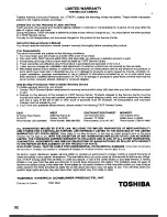 Предварительный просмотр 32 страницы Toshiba IK-TU40A Instruction Manual