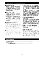 Preview for 6 page of Toshiba IK-TU61 Instruction Manual