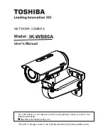 Toshiba IK-WB80A User Manual предпросмотр