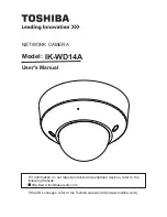 Toshiba IK-WB81A User Manual предпросмотр