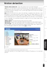 Предварительный просмотр 45 страницы Toshiba IK-WD01A - IP/Network Mini-dome Camera User Manual