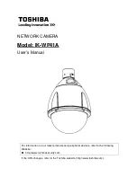 Toshiba IK-WP41A User Manual preview