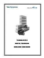 Toshiba IP-PBX DIGITAL TELEPHONE Simplified User Manual preview