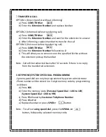 Preview for 3 page of Toshiba IP-PBX DIGITAL TELEPHONE Simplified User Manual