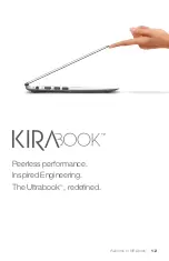 Preview for 3 page of Toshiba KIRABook 13 i5 Quick Start Manual