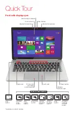 Preview for 4 page of Toshiba KIRABook 13 i5 Quick Start Manual