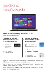 Preview for 8 page of Toshiba KIRABook 13 i5 Quick Start Manual