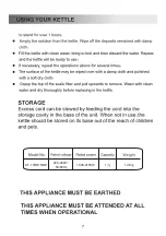 Preview for 8 page of Toshiba KT-17DR1NMY User Manual