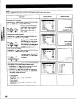 Предварительный просмотр 16 страницы Toshiba KV-6200A Instruction Manual