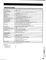 Preview for 49 page of Toshiba KV-7024A Instruction Manual