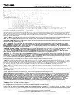 Preview for 3 page of Toshiba L505D-ES5025 Specifications