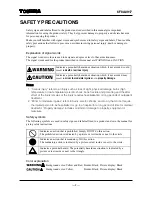 Preview for 3 page of Toshiba L5232 Instruction Manual