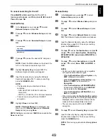 Предварительный просмотр 49 страницы Toshiba L64 Series User Manual