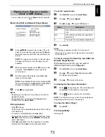 Предварительный просмотр 73 страницы Toshiba L64 Series User Manual