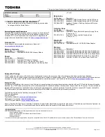 Preview for 2 page of Toshiba L645D-S4058 Specifications