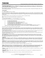 Preview for 3 page of Toshiba L650-ST2G01 Specifications