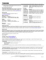 Preview for 2 page of Toshiba L655-S5065 Specifications