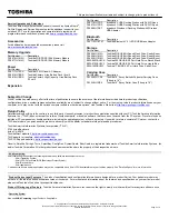 Preview for 2 page of Toshiba L655-S5096 Specifications