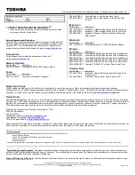 Preview for 2 page of Toshiba L655-S5098 Specifications