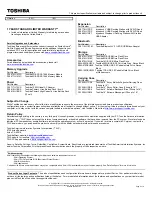 Preview for 2 page of Toshiba L655-S5191 Specifications