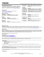 Preview for 2 page of Toshiba L655D-S5055 Specifications